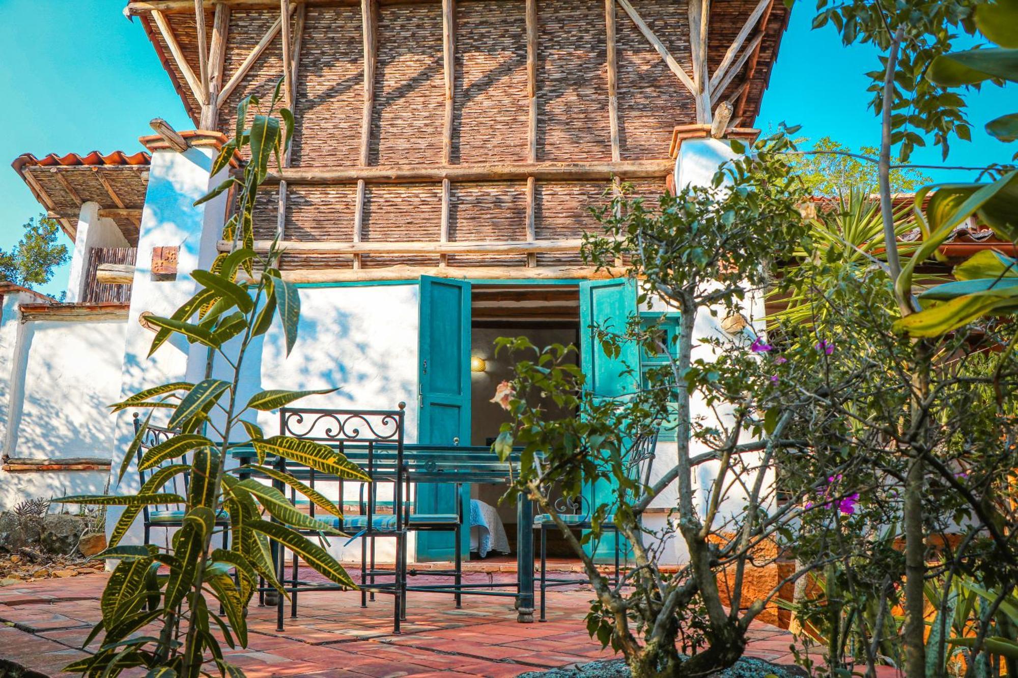 Hotel El Cogollo Barichara Exterior foto